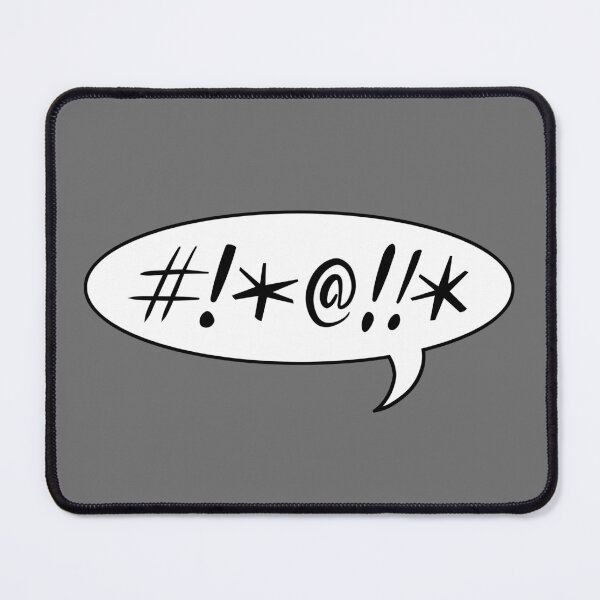 Item preview, Censored Profanity Retro 30s Cartoon Style designed and sold by skullislandprod.