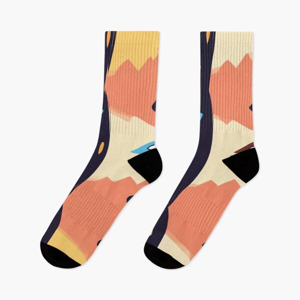 Item preview, Abstract Tribal Geometric Pattern in Warm Tones designed and sold by PaintbrushPlace.