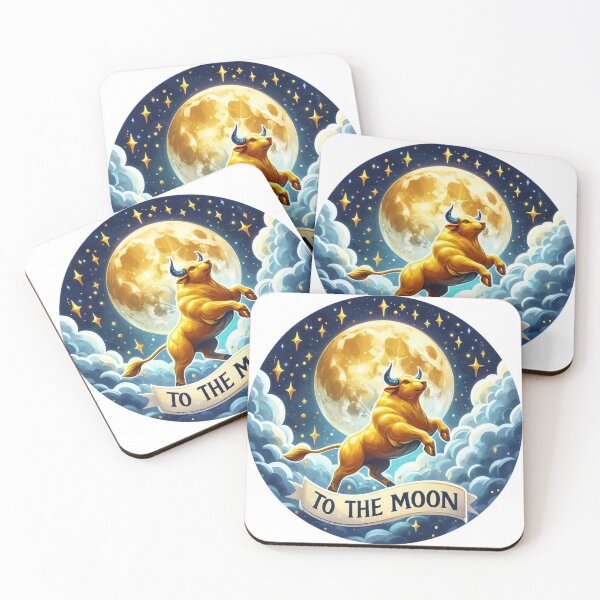 Item preview, To The Moon Stocks designed and sold by clintang.