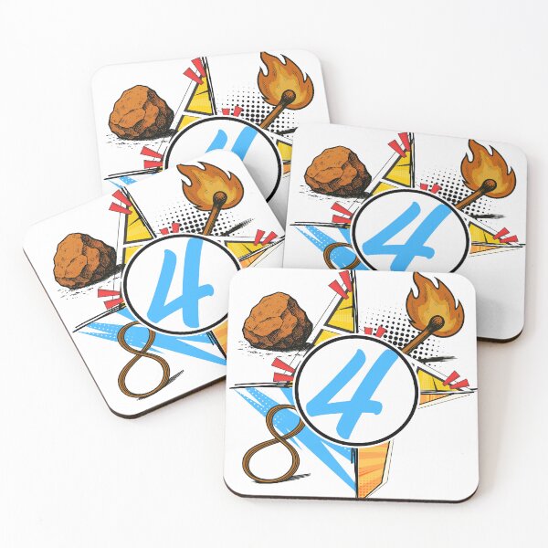 Item preview, Almost Four Fantastic Heroes designed and sold by Nacho Average Designs.