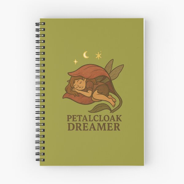 Item preview, Petal Cloak Dreamer – Sleeping Flower Fairy Sticker designed and sold by WitchPrint.