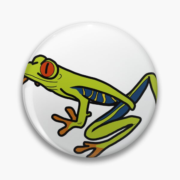 Item preview, red eye tree frog  designed and sold by littlemooshrum.