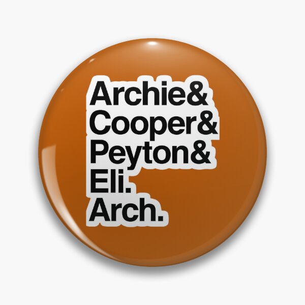 Item preview, Manning Football Legacy Ampersand Style Sticker designed and sold by CoachEkong.