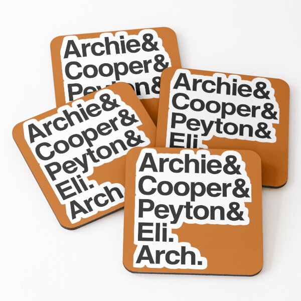 Item preview, Manning Football Legacy Ampersand Style Sticker designed and sold by CoachEkong.
