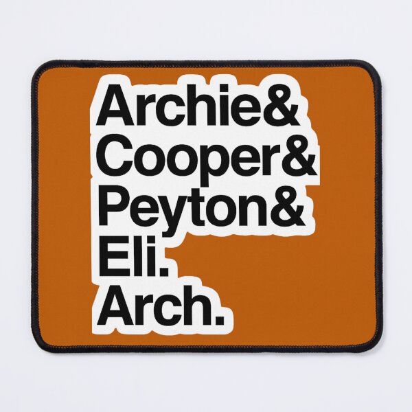 Item preview, Manning Football Legacy Ampersand Style Sticker designed and sold by CoachEkong.