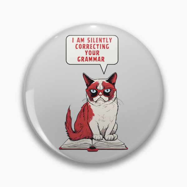 Item preview, Silently Correcting Your Grammar designed and sold by Fanverse Merchandise.