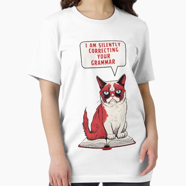Item preview, Silently Correcting Your Grammar designed and sold by Fanverse Merchandise.