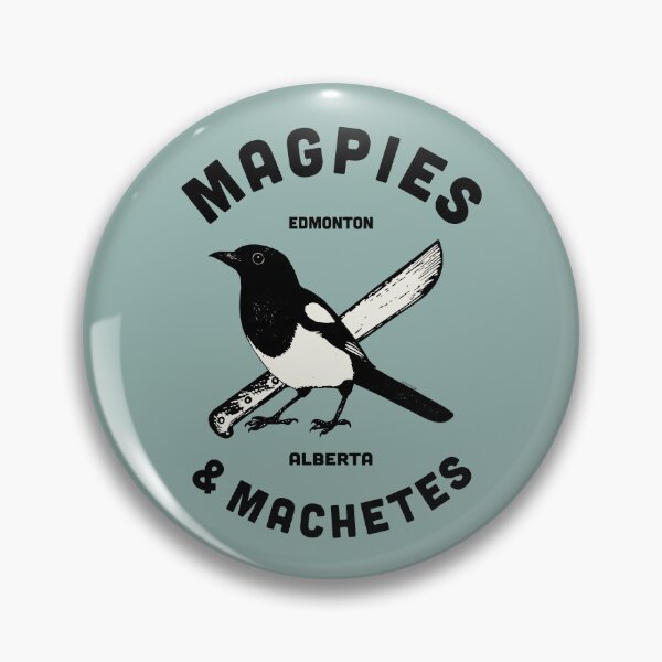 Item preview, Magpies & Machetes designed and sold by Murder of Crows.