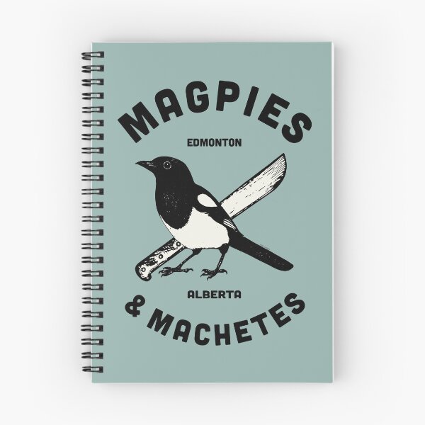 Item preview, Magpies & Machetes designed and sold by Murder of Crows.