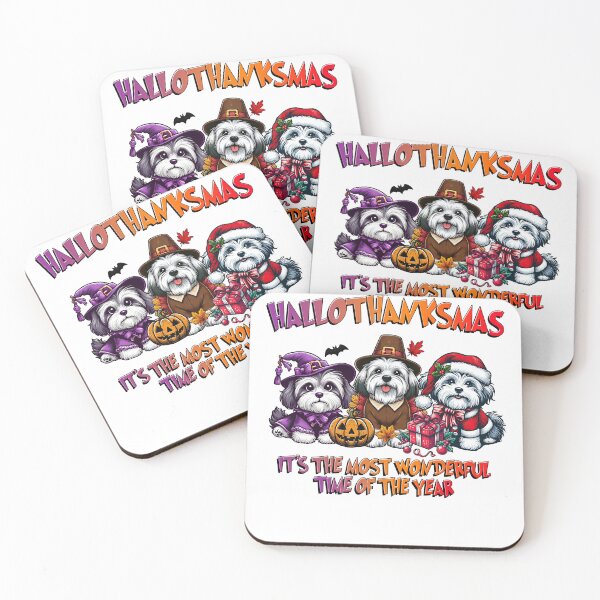 Item preview, Havanese Halloween Thanksgiving Christmas  designed and sold by doodIllustrate.