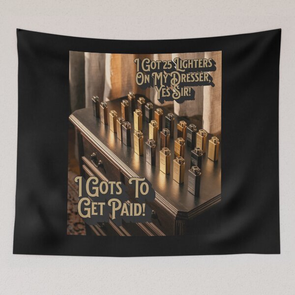 Item preview, 25 Lighters On My Dresser Design designed and sold by OLOstudio.