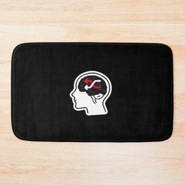 Item preview, ADHD Shuffle Brain – Funny Neurodivergent Quote Design - Black designed and sold by Fatamimosh.