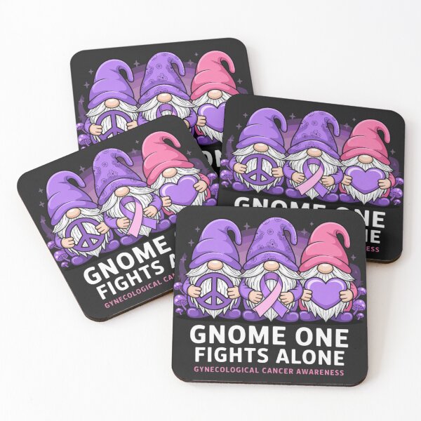 Item preview, Gnomies Gynecological Cancer Awareness Month Ribbon designed and sold by ConceptualVibes.