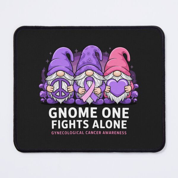 Item preview, Gnomies Gynecological Cancer Awareness Month Ribbon designed and sold by ConceptualVibes.