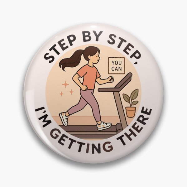 Item preview, Treadmill Girl - "Keep Going" Gym Motivation  designed and sold by Myra365Art.