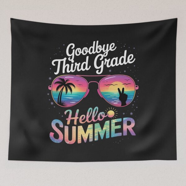 Item preview, Goodbye 3rd Grade Hello Summer Third Grade Last designed and sold by ConceptualVibes.
