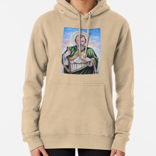 Item preview, Saint Jude acrylic painting designed and sold by Tahnja Wolter.