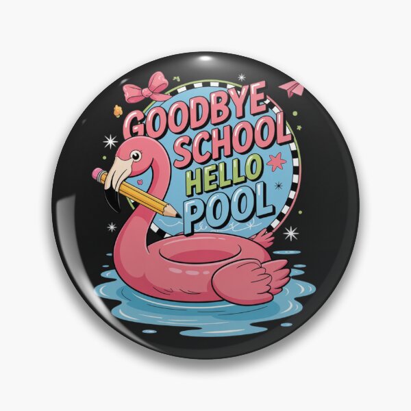 Item preview, Goodbye School Hello Pool End Of The Year Teacher Kid Summer  designed and sold by ConceptualVibes.