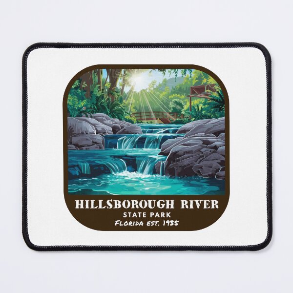 Item preview, Vintage Hillsborough River State Park (Florida State Park) designed and sold by RabbitK.