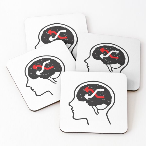 Item preview, ADHD Shuffle Brain – Funny Neurodivergent Quote Design - white designed and sold by Fatamimosh.