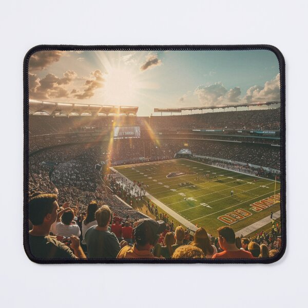 Item preview, Game Day Glow – Pro Football Stadium Art designed and sold by ArgentoArt.