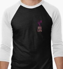 Dua Lipa neon Flamingo Men's Baseball ¾ T-Shirt