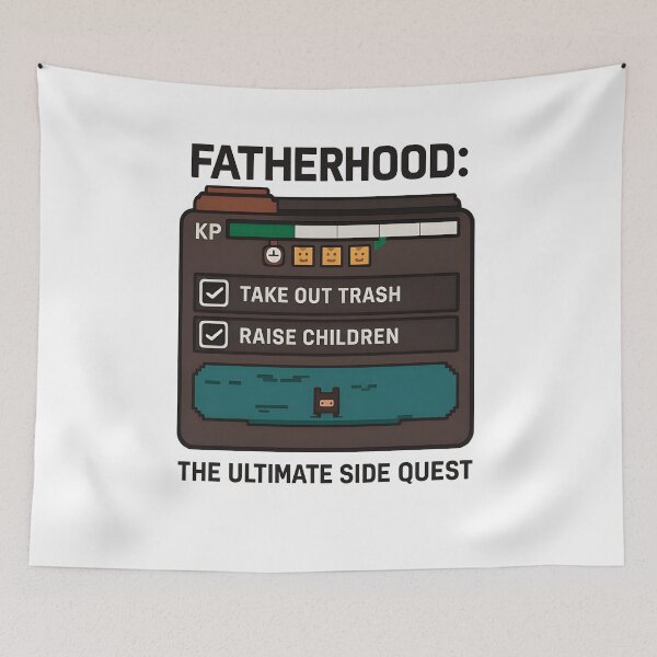 Item preview, Fatherhood: The Ultimate Side Quest designed and sold by Uglyandcute.