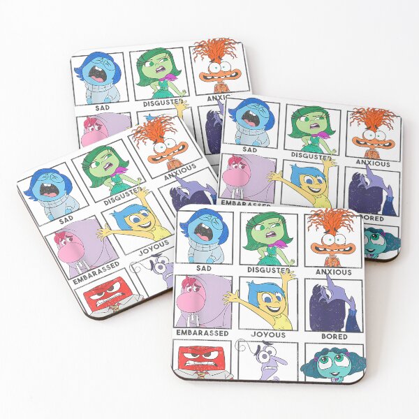 Item preview, Dis.ney Pixar Inside Out 2 Today I Feel... Vintage Panels  designed and sold by WilliamTomlin.