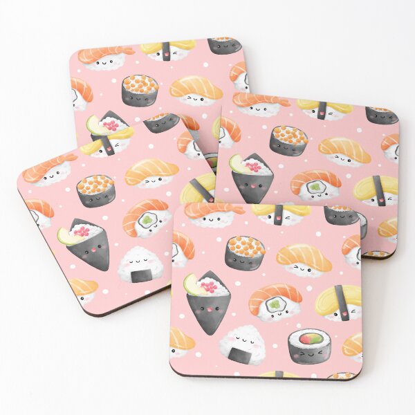 Item preview, Japanese snacks kawaii pattern designed and sold by Marti’s Shop Corner.