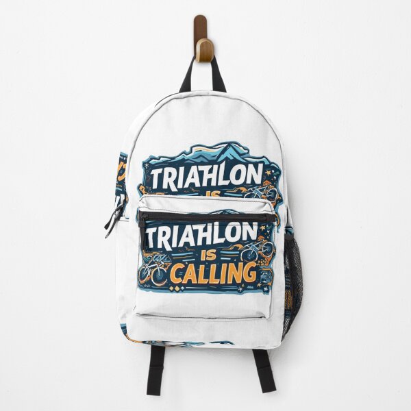 Item preview, Triathlon is Calling – Swim, Bike, Run Motivation Design designed and sold by Triathlongram.