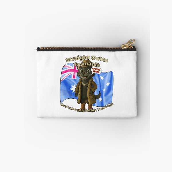 Item preview, Tasmanian Devil Cartoon – Straight Outta Tasmania Aussie Cowboy Design designed and sold by Michael van der Hoorn.