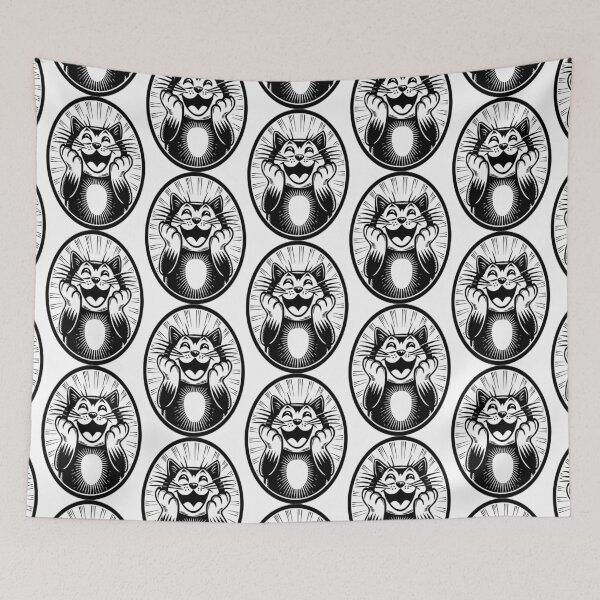 Item preview, Gato riendo designed and sold by Mark and Heather.