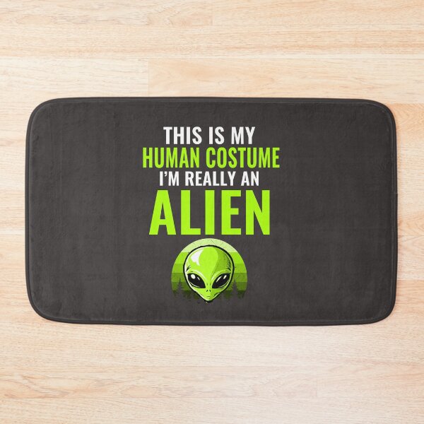 Item preview, This Is My Human Costume I'm Really An Alien Halloween Alien Costume designed and sold by HalloweenGift.