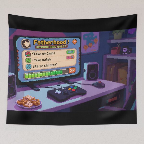 Item preview, Fatherhood: The Ultimate Side Quest designed and sold by Uglyandcute.