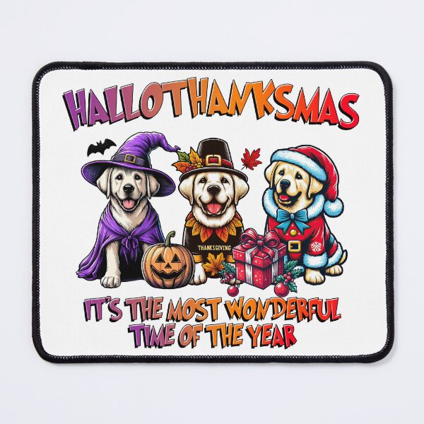 Item preview, Labrador Retriever Halloween Thanksgiving Christmas designed and sold by doodIllustrate.