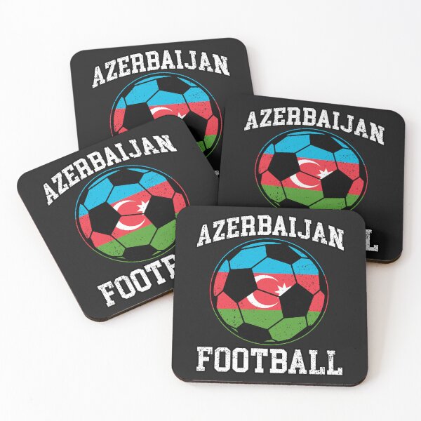 Item preview, SOCCER BALL - AZERBAIJAN | Soccer Fans and Teams for Men and Women t-shirt designed and sold by wallsandpatts.