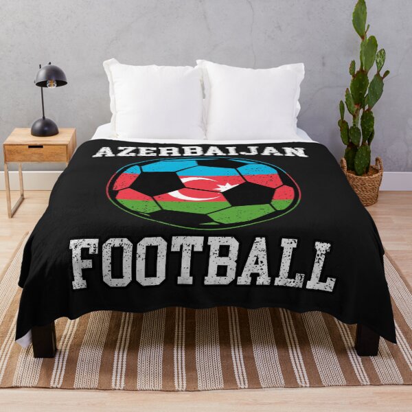 Item preview, SOCCER BALL - AZERBAIJAN | Soccer Fans and Teams for Men and Women t-shirt designed and sold by wallsandpatts.