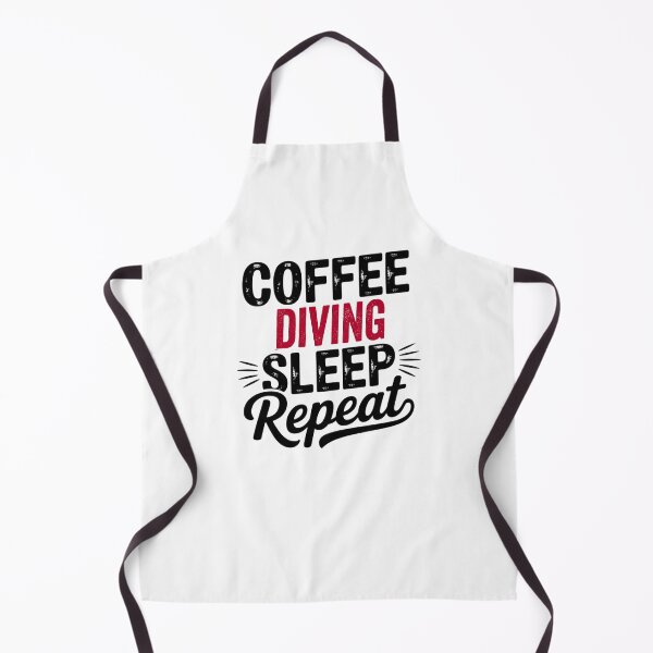Item preview, Coffee Diving Sleep Repeat - Funny Diving Lover designed and sold by Watsonarts.
