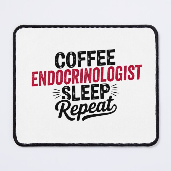 Item preview, Coffee Endocrinologist Sleep Repeat - Funny Endocrinologist Lover designed and sold by Watsonarts.