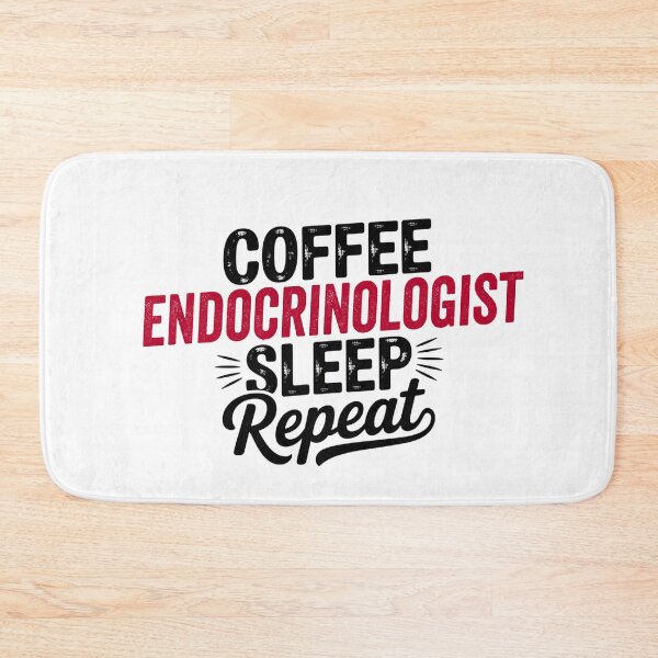 Item preview, Coffee Endocrinologist Sleep Repeat - Funny Endocrinologist Lover designed and sold by Watsonarts.