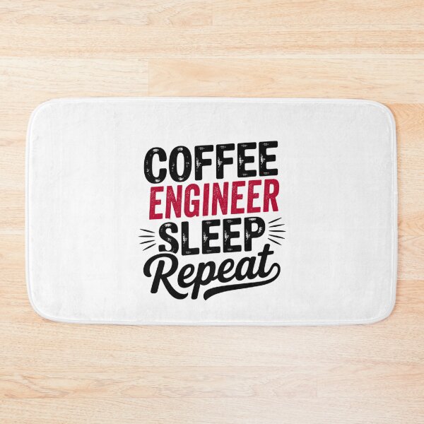 Item preview, Coffee Engineer Sleep Repeat - Funny Engineer Lover designed and sold by Watsonarts.