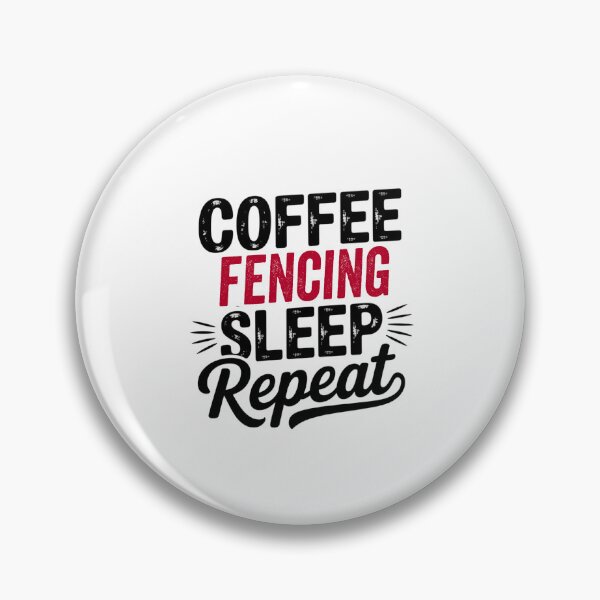 Item preview, Coffee Fencing Sleep Repeat - Funny Fencing Lover designed and sold by Watsonarts.