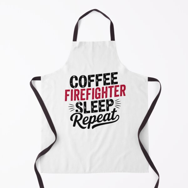 Item preview, Coffee Firefighter Sleep Repeat - Funny Firefighter Lover designed and sold by Watsonarts.