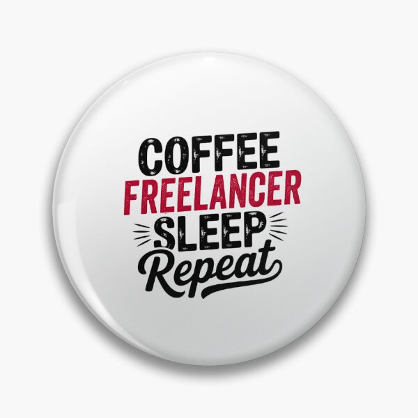 Item preview, Coffee Freelancer Sleep Repeat - Funny Freelancer Lover designed and sold by Watsonarts.