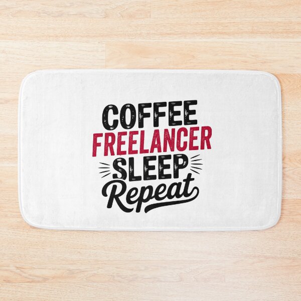Item preview, Coffee Freelancer Sleep Repeat - Funny Freelancer Lover designed and sold by Watsonarts.