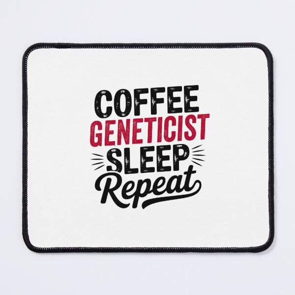 Item preview, Coffee Geneticist Sleep Repeat - Funny Geneticist Lover designed and sold by Watsonarts.