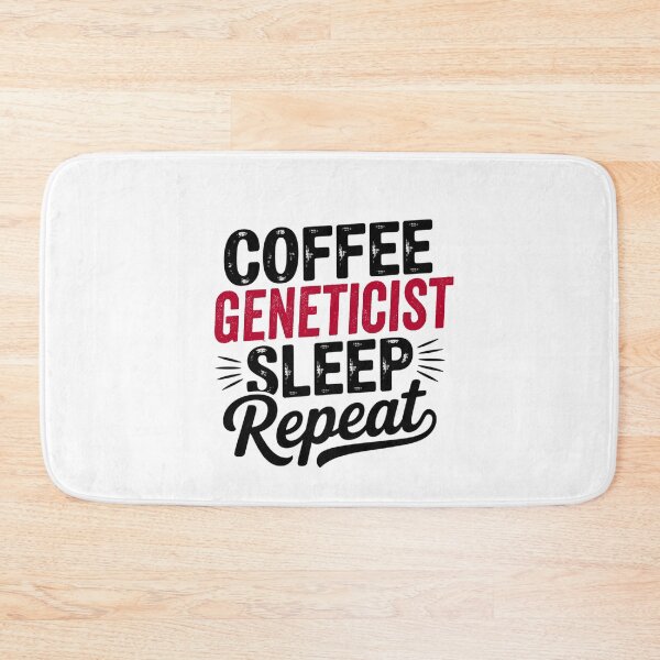 Item preview, Coffee Geneticist Sleep Repeat - Funny Geneticist Lover designed and sold by Watsonarts.
