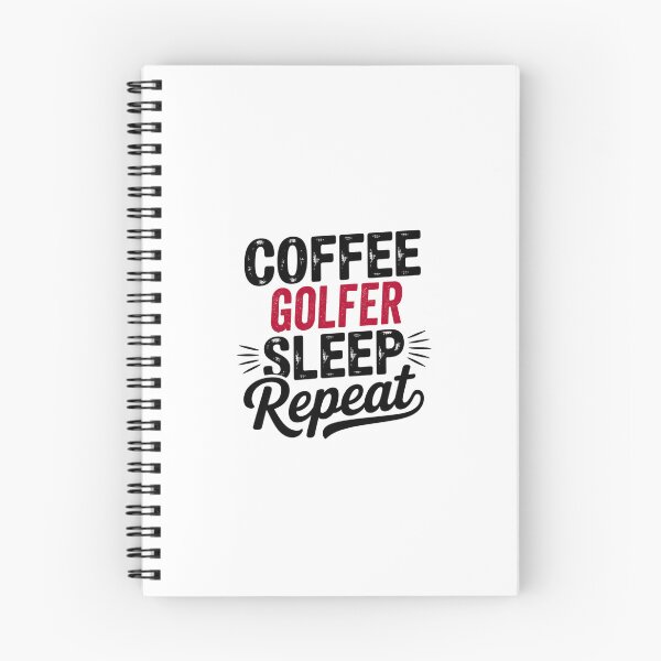 Item preview, Coffee Golfer Sleep Repeat - Funny Golfer Lover designed and sold by Watsonarts.