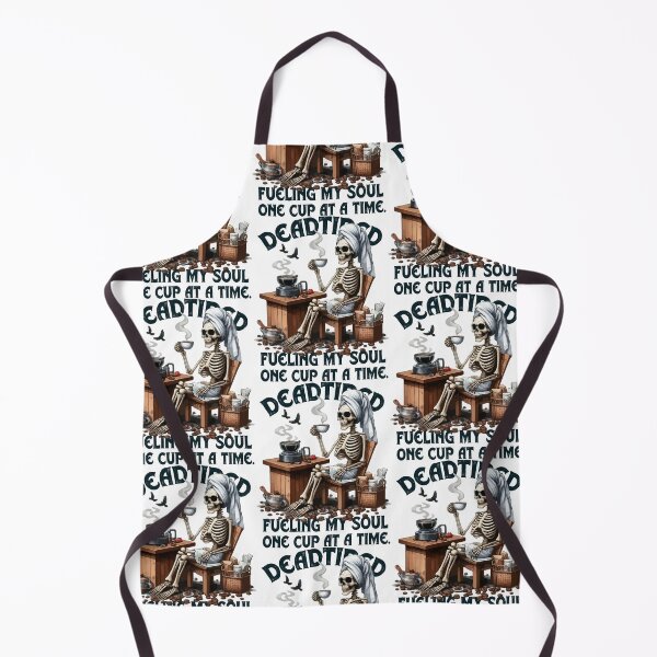 Item preview, Deadtired Skulls T-Shirt – Funny Gothic Design for the Eternally Exhausted designed and sold by Bigohobi.