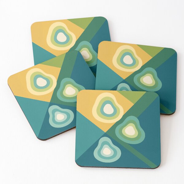 Item preview, Earth-Toned Abstract Geometric Shapes – Organic Modern Art designed and sold by AnTartstudios.